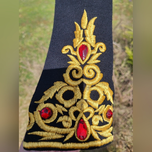 "Jewelled Wonder" 1980s VITTADINI Sweater - Picture 3 of 5